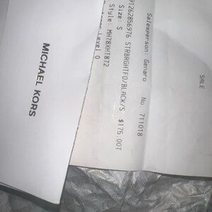 Michael Kors Collection Elegant Black Long Sleeve Dress